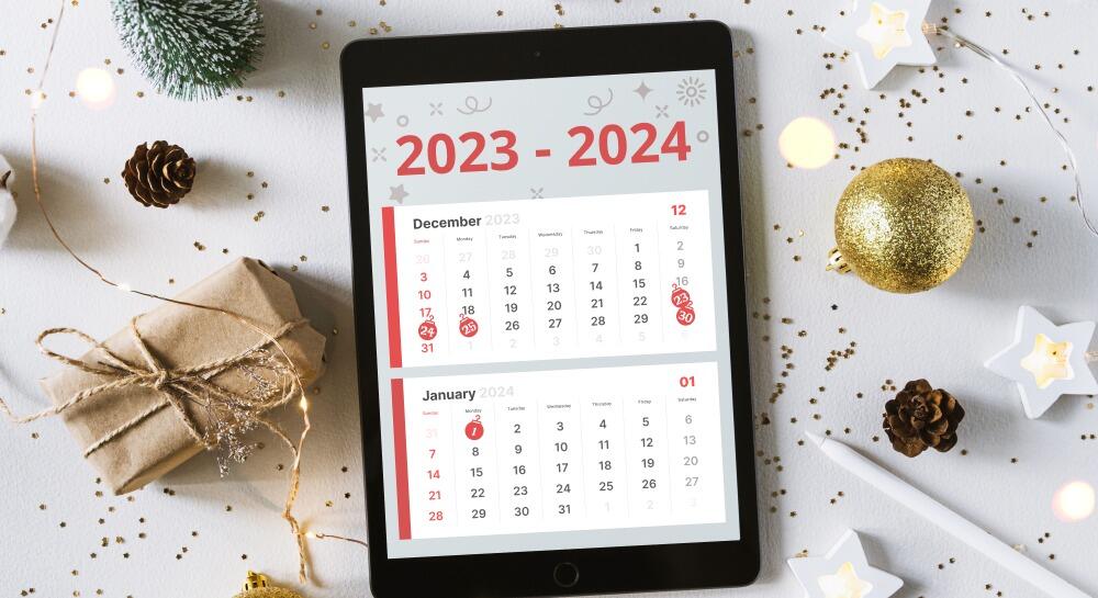 تغییرات در بازه ی زمانی معاملاتی کریسمس و تعطیلات سال نوی میلادی 2023-2024