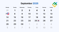 Расписание выходных на биржах: Сентябрь 2026